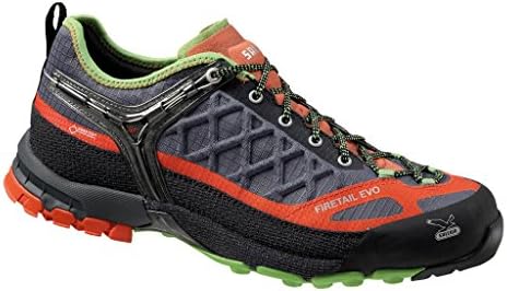 Salewa Men's MS Firetail EVO GTX Approach Shoe, Smoke/Grenadine, 10.5 M US