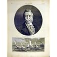 PORTRAIT MARSHALL JOHN BURGOYNE YACHT RACE SOLENT 1871