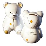 Personalised Bear Money Box (BJH04001-L20) (2 Week delivery)