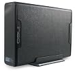 ineo I-NA306Ue, 3.5-Inch External SATA Hard Drive Enclosure Fast Installation Leather Coating (Black)