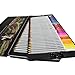 AIVN Colored Pencils, Set of 72 Assorted Colors with Canvas Pencil Holder Organizer for Students Artist Hobbyist