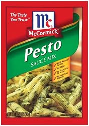 McCormick Pasta Sauce Blend, Pesto, .5-Ounce Unit (Pack of 12)