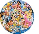 Disney Friends Round Puzzle (1000 pieces)
