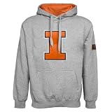 NCAA Illinois Fighting Illini Ash Automatic Hoody Sweatshirt