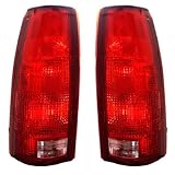New Pair Set Taillight Taillamp Housing SAE and DOT Pickup SUV