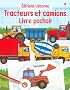 Tracteurs et camions : Livre pochoir