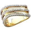 14K Yellow Gold Diamond Ring - 0.50 Ct.