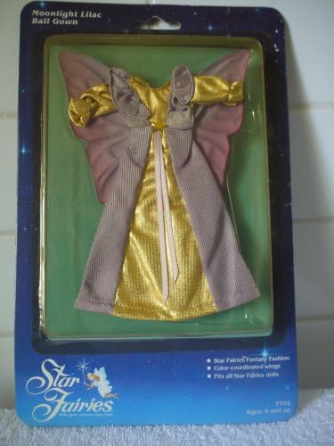 Star Fairies Moonlight Lilac Ball Gown with Color-Coordinated Wings (1985)