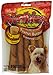 Hartz Oinkies Smoked Pig Skin Twists with Peanut Butter Flavored Crunchy Center Dog Treat Chews, Oven Baked, No Artificial Colors, Long Lasting Fun, 5 count