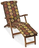 Steamer Cushion 2"hx19"w Berringer Choco