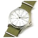 Montre Militaire Royal London pour Homme au Bracelet Vert Kaki avec Calendrier