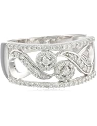 10k White Diamond 0.45cttw Ring