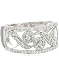 10k White Diamond 0.45cttw Ring