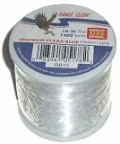 EAGLE CLAW PREMIUM FISHING LINE 15 LB TEST 760 YARDS SPOOL CLEAR BLUE