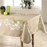 Nappe deco Talia vert carree 150x150cm