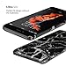 iPhone 6s Case, GMYLE Snap Cover Glossy for iPhone 6/6S – Black Marble Pattern Slim Hard Back Case