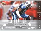 Keith Bulluck / Tennessee Titans / 2008 Upper Deck First Edition Football Card # 141 / NFL Football Trading Card in Screwdown!