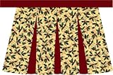 Ritz Holly Printed Kick Pleat Apron
