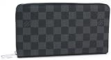 ルイヴィトン 財布 ダミエ グラフィット ジッピー・オーガナイザー ファスナー 長財布 N63077 新品  箱 紙袋付 【並行輸入品】