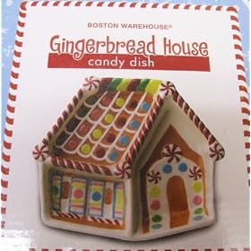 Gingerbread House Candy Dish