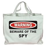 BEWARE OF THE SPY Totebag (Cotton Tote / Bag)