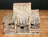 Large Tiki Hut Bonsai Accessory