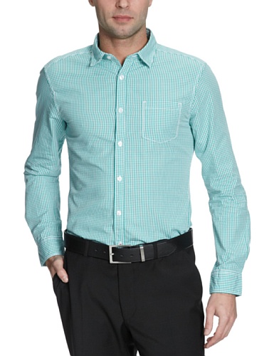 ESPRIT Herren Businesshemd, kariert Y31972