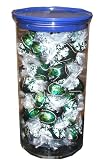 Lindt Lindor Truffles Peppemrint Milk Chocolate Christmas Holiday Assortment 45 Piece Jar Present
