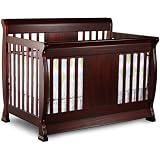 Chelsea 4-in-1 Convertible Baby Crib in Cherry by Nursery Smart