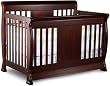 Chelsea 4-in-1 Convertible Baby Crib in Cherry by Nursery Smart