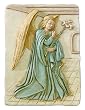 Archangel Gabriel Annunciation Wall Relief from Ghent Cathedral, Color