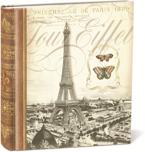 Punch Studio Eiffel Tower Paris Decorative Photo Album