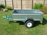 6ft X 4ft Galvanised Car Trailer 1800mm X1200mm
