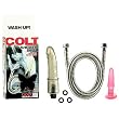 California Exotics / Swedish Erotica Colt Shower Shot Dong Water System Adult Sex Toy Kit