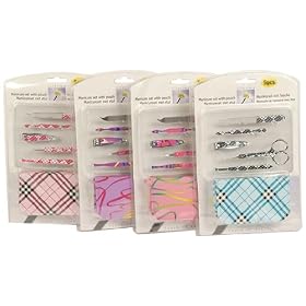 Lifetime - 45833 - Manucure - Set 6 Pi�ces Incl - Pouch 4 Assortiments