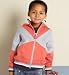 Mini Boys Pure Cotton Zip Panel Hooded Top