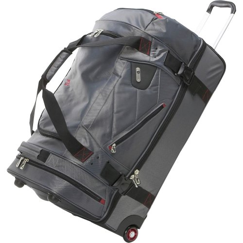 ful Unisex Adult 30-Inch Drop Bottom Refugee Duffel (Grey, 16 x 30 x 14-Inch)