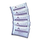 Aurorae Slip Free Rosin Value Pack 5 Per Pack, Stop Slipping on your Yoga Mat, Odor Free and Non Sticky. Made in USA. Great with Aurorae's Yoga mats.