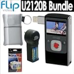 Pure Digital U2120B Ultrahd 120 Minute Digital Camcorder Black + Accessory Kit