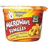 Hamburger Helper, Cheeseburger Mac Microwaveable Cup, 1.6 oz, 12 Pack