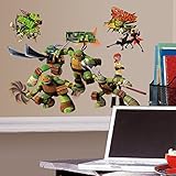 Roommates Rmk2246Scs  Teenage Mutant Ninja Turtles Peel And Stick Wall Decals