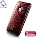CAPDASE iPhone 3G & 3GS Karapace Protective Case with Screen Guard Crystal Clear: Silki, Red プロテクティブ ハードリアカバー シルキー （クリスタル・クリアー 液晶保護シート 付き） レッド KPIH3G-2109