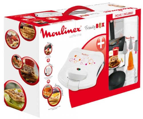 Moulinex WD1590 Waffeleisen Geschenk-Box