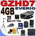 JVC Everio GZ-HD7 60GB Hard Drive HDD 3CCD Camcorder with 10x Optical Zoom PLUS 4GB SDHC Memory Card - Extra Rechargeable Battery - Rapid External Charger - 3 Piece Filter Kit - Full Size Tripod - GZHD7 BigVALUEInc Accessory Saver Bundle + MORE