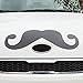 Bits and Pieces - Funny Mustache Magnet - Perfect for Any Large Metal Object - Cars, Refrigerators, Garage Doors