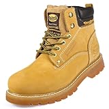 Dockers 271021 Herren Stiefel Nubukleder, Golden Tan, Größe 45