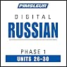 H&ouml;rbuch Russian Phase 1, Unit 26-30: Learn to Speak and Understand Russian with Pimsleur Language Programs