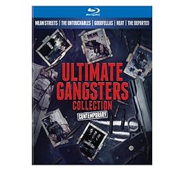 Ultimate Gangsters Collection: Contemporary  (Mean Streets / The Untouchables / Goodfellas / Heat / The Departed) (Blu-ray Book Packaging)