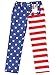USA American Flag Pants - Men's Patriotic Pants by Tipsy Elves
