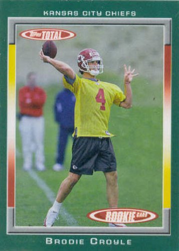 2006 Topps Total 516 Brodie Croyle RC (Football Cards) Kansas City Chiefs (RC - Rookie Card)